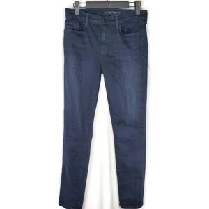 J Brand Skinny Leg Impression Dark Wash Blue Denim Jeans Size 28